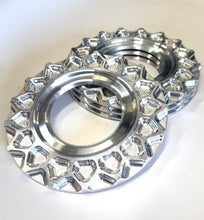 Load image into Gallery viewer, BBS RS / Super RS Large Thread Billet Waffle Plate (Sold Individually)