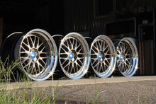 Load image into Gallery viewer, 19-inch BBS LM227/228 brushed finish wheels, set of four, showcasing custom-built style and performance with 5x120 bolt pattern.