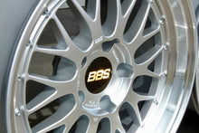 Load image into Gallery viewer, 17” BBS LM 276 wheel, diamond silver center, diamond-cut rim, 5x120 bolt pattern, fits BMW E30 M3, E36, E34, E24 models.