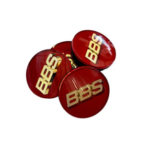 Load image into Gallery viewer, Genuine BBS 3D Logo Caps: 56mm (8 tab)