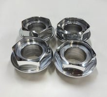 Load image into Gallery viewer, BBS RS Replacement Hex Caps: Full Height & Small Thread (58mm) (Set of 4)