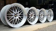 Load image into Gallery viewer, BBS LM460 LM462 wheels in Diamond Silver for G80 M3, G82 M4, and G87 M2, featuring double staggered fit and 5x112 PCD.