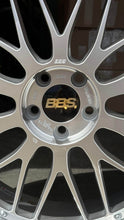 Load image into Gallery viewer, Close-up of BBS LM460 wheel in Diamond Silver, designed for G80/G82 M3 and M4, 5x112 pattern.