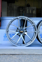 Load image into Gallery viewer, BBS RI-A 18-inch diamond black wheel, 5x120 PCD, concave design, perfect fit for E46 M3, E9X M3, forged monoblock construction.