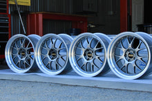 Load image into Gallery viewer, Set of four 20-inch BBS LM-R wheels with diamond black disk and silver diamond-cut rim for F8X M fitment
