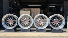 Load image into Gallery viewer, 19-inch BBS LM wheels with brushed finish, featuring a 3-piece design for enhanced style and performance, PCD 5x120.