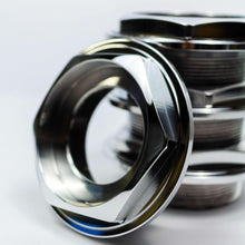 Load image into Gallery viewer, BBS RS Replacement Hex Caps: 1/3 Height & Large Thread (72mm) - Ehrlich Wheel Works