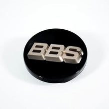 Load image into Gallery viewer, BBS floating logo conversion kit for 72mm large-thread wheels, featuring a special edition billet hex cap and OEM floating logo.