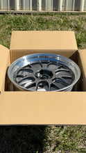 Load image into Gallery viewer, 20" BBS LM-R wheel in box, 5x120 fitment, diamond black with silver diamond-cut rim, designed for F8X M models