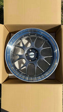 Load image into Gallery viewer, 20-inch BBS LM-R wheel in diamond black, 2-piece aluminum construction, ideal for F8X M models, shown in original packaging.