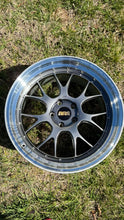 Load image into Gallery viewer, 20-inch BBS LM-R wheel featuring Diamond Black disk and Silver Diamond-cut rim, suitable for F8X M series, 5x120 fitment.