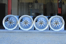 Load image into Gallery viewer, Set of four 19-inch BBS LM434/LM435 wheels for F8X M, diamond black and silver finish, 5x120 fitment, die-forged aluminum.