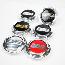 Load image into Gallery viewer, BBS RS Replacement Hex Caps: 1/3 Height, Large Thread (72mm) - Special Edition (4 & 5 Tab) - Ehrlich Wheel Works