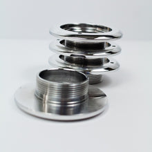 Load image into Gallery viewer, BBS RS Flat Caps: Small Thread (58mm) - Ehrlich Wheel Works