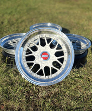 Load image into Gallery viewer, BBS RS2 (RS703/RS713) - 19&quot; Staggered - 5x120 (Double Stepped and 3-piece)
