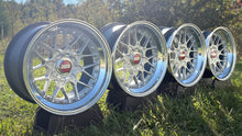 Load image into Gallery viewer, BBS RS2 (RS703/RS713) - 19&quot; Staggered - 5x120 (Double Stepped and 3-piece)
