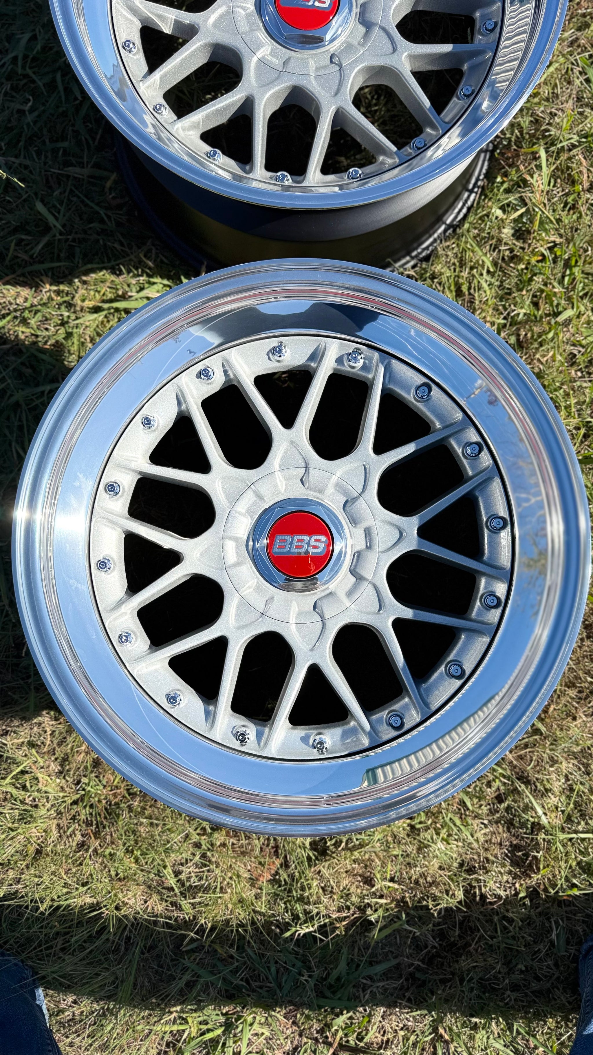 BBS RSII RS2 023 x2 RSII RS2 024 x2 17インチ 4本 8J5HPCD112+45 x2 9J5HPCD112+45 x2 ジャンク品　(VHC258)クレジットカード QRコード決済可能 BBS RS 19-20 inch Custom Wheel RS2 RSII NOT SLANTLIP | Aluminum
