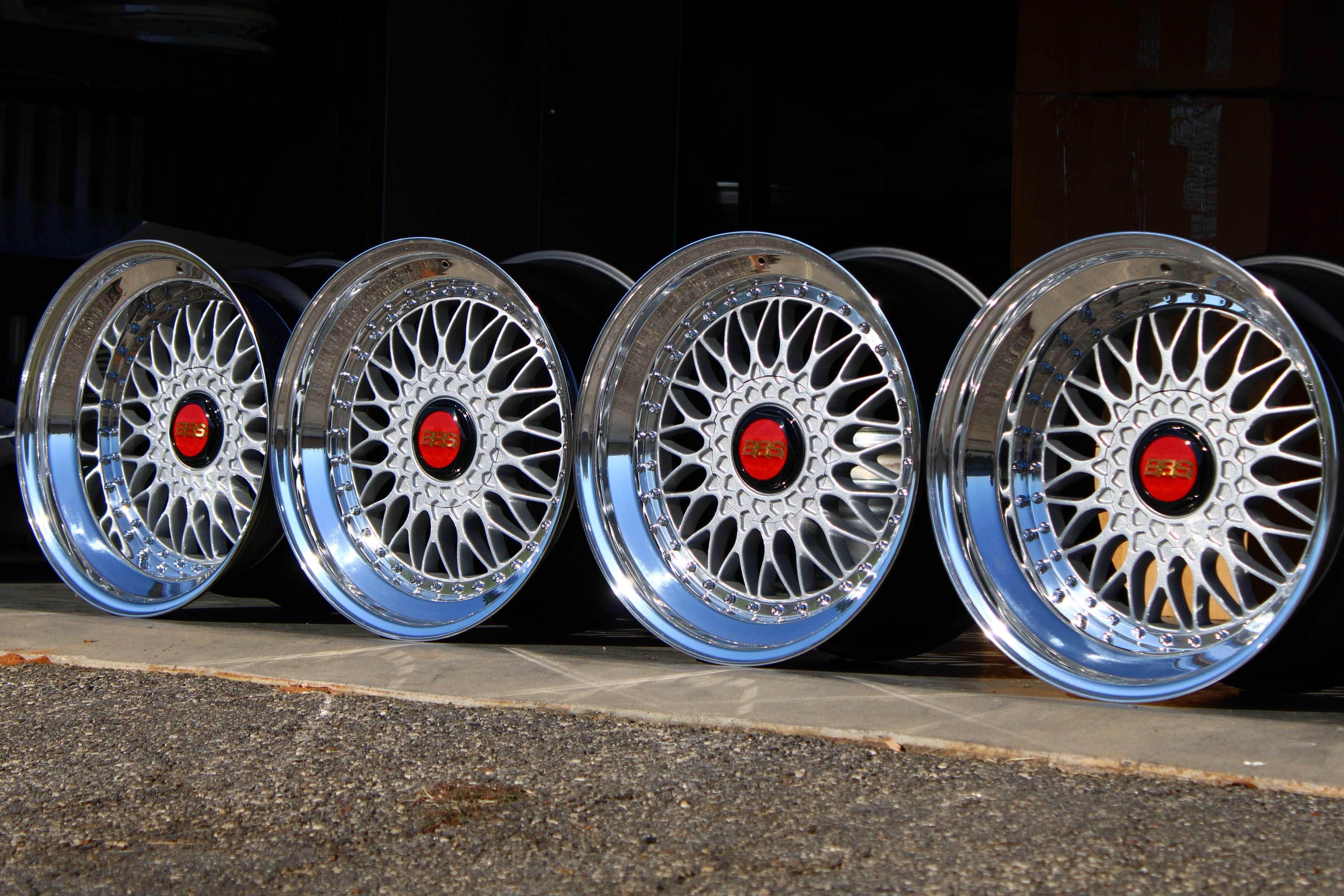 BBS RC090 (Style 5) 3-Piece, Double Stepped - 18