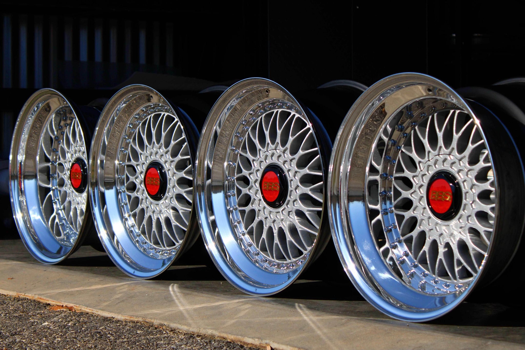 BBS RC090 (Style 5) - 3 piece, Double Stepped - 18