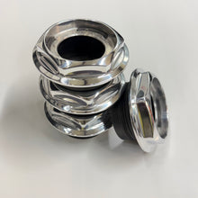 Load image into Gallery viewer, Genuine BBS RS 1/2 Height Hex Caps: Large Thread (72mm) (Set of 4)
