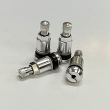 Load image into Gallery viewer, Genuine BBS Valve Stem - Silver Aluminum (Set of 4)
