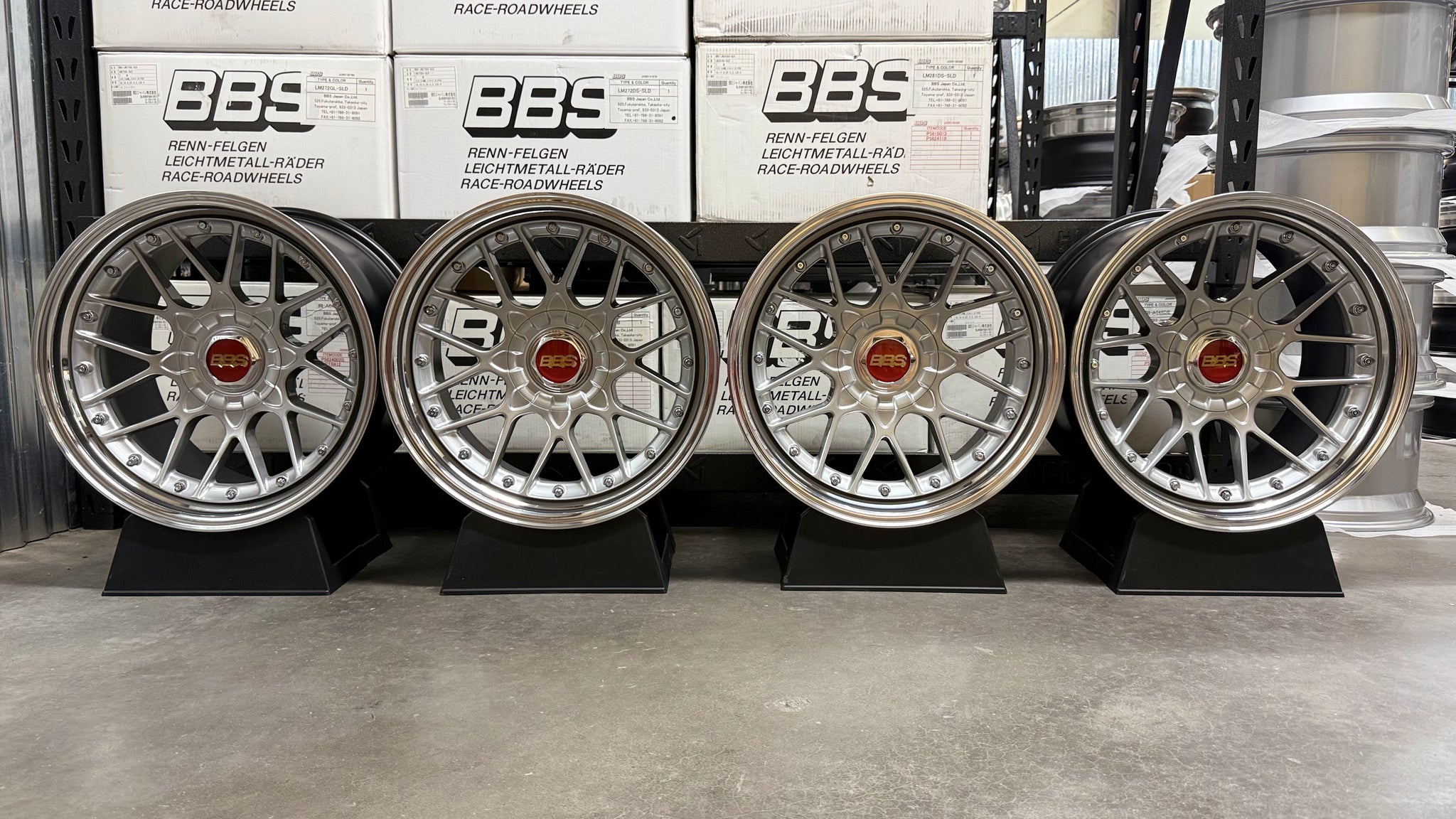 BBS RS2 (R700/701) - 3 piece (super concave) - 19