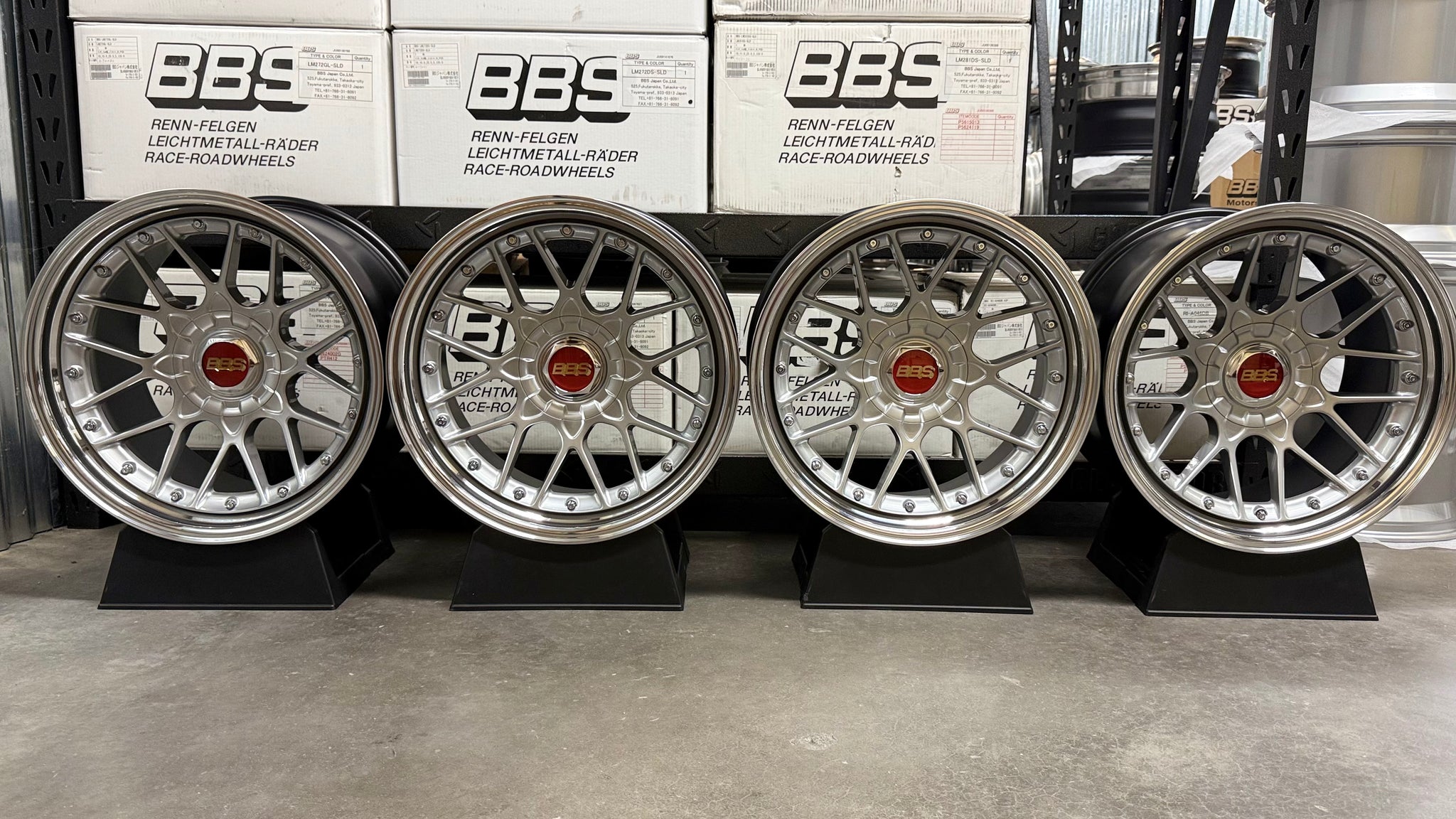 BBS RS2 (R700/701) - 3 piece (super concave) - 19