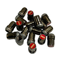 Load image into Gallery viewer, BBS Racing Lug Nut Kit - Black / Red (20 pc.)
