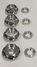 Load image into Gallery viewer, Billet Hex Cap Conversion for 14", 15", and 16" BBS RZ, Weaves, and Style 5
