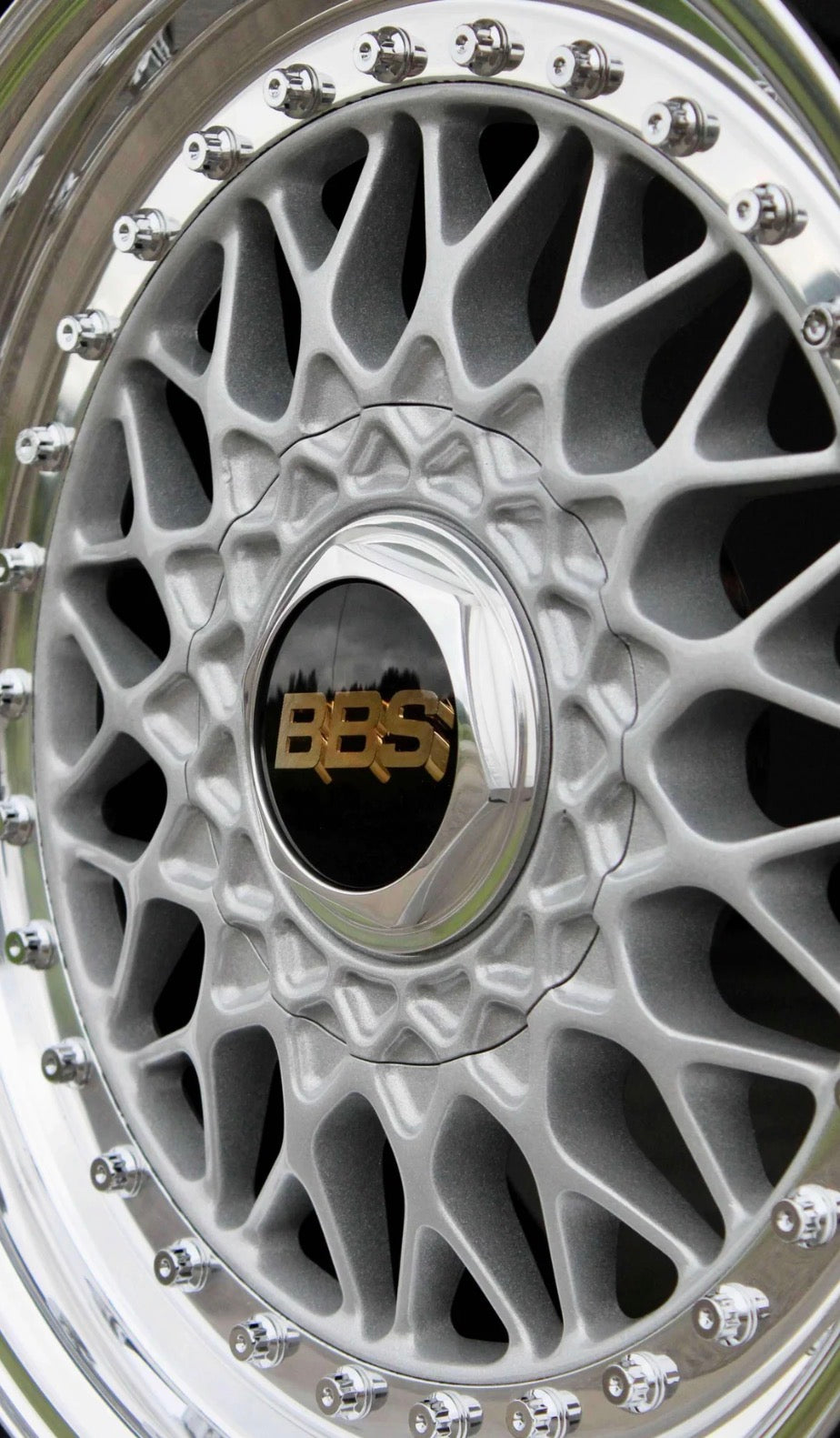 BBS RS Replacement Hex Caps: 1/3 Height & Small Thread (58mm