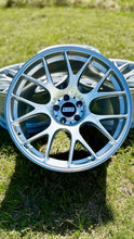 Load image into Gallery viewer, 20&quot; BBS CHR 103 wheel in bright silver with polished stainless lip, super concave design for Audi, Mercedes, Volkswagen, BMW fitment.
