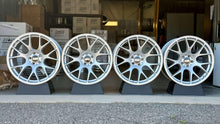 Load image into Gallery viewer, Set of four 20-inch BBS CHR 103 wheels with bright silver finish, super concave design, for Audi, Mercedes, Volkswagen, BMW fitment.
