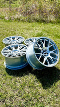 Load image into Gallery viewer, 20-inch BBS CHR 103 wheels with a bright silver finish, showcasing a super concave design, ideal for Audi, Mercedes, VW, BMW fitment.
