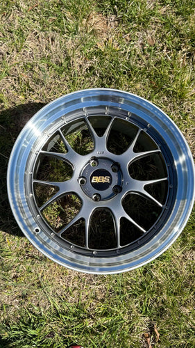 20-inch BBS LM-R wheel featuring Diamond Black disk and Silver Diamond-cut rim, suitable for F8X M series, 5x120 fitment.