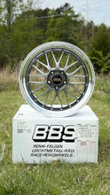 Load image into Gallery viewer, 19-inch BBS LM wheel, diamond black disk, on original box, designed for F8X M series, 5x120 PCD fitment.
