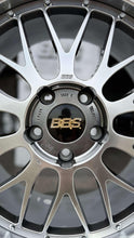 Load image into Gallery viewer, 19-inch BBS LM wheel with diamond black disk, silver diamond cut rim, designed for F8X M fitment, 5x120 bolt pattern.
