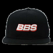 Load image into Gallery viewer, BBS Snapback Cap with embroidered logo, featuring Est. 1970 patch on side, made of wool blend Richardson 510.
