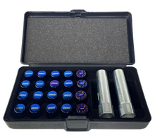Load image into Gallery viewer, BBS-McGard Blue Tuner Lug/Lock Sets
