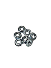 Load image into Gallery viewer, Countersunk fasteners for converting 2-piece to 3-piece wheels, featuring nuts and bolts for secure assembly in BBS RS2 and LM models.
