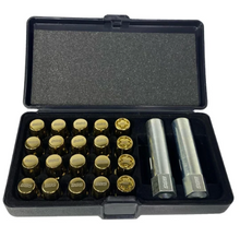 Load image into Gallery viewer, BBS-McGard Gold Tuner Lug/Lock Sets
