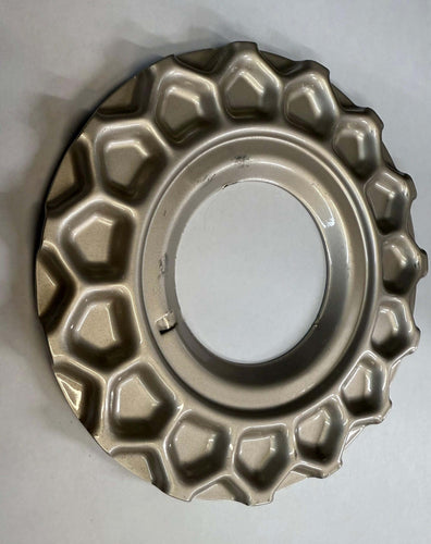 Used BBS Waffle Cap 09.24.069 for 15-17 inch RS Wheels, Silver Finish