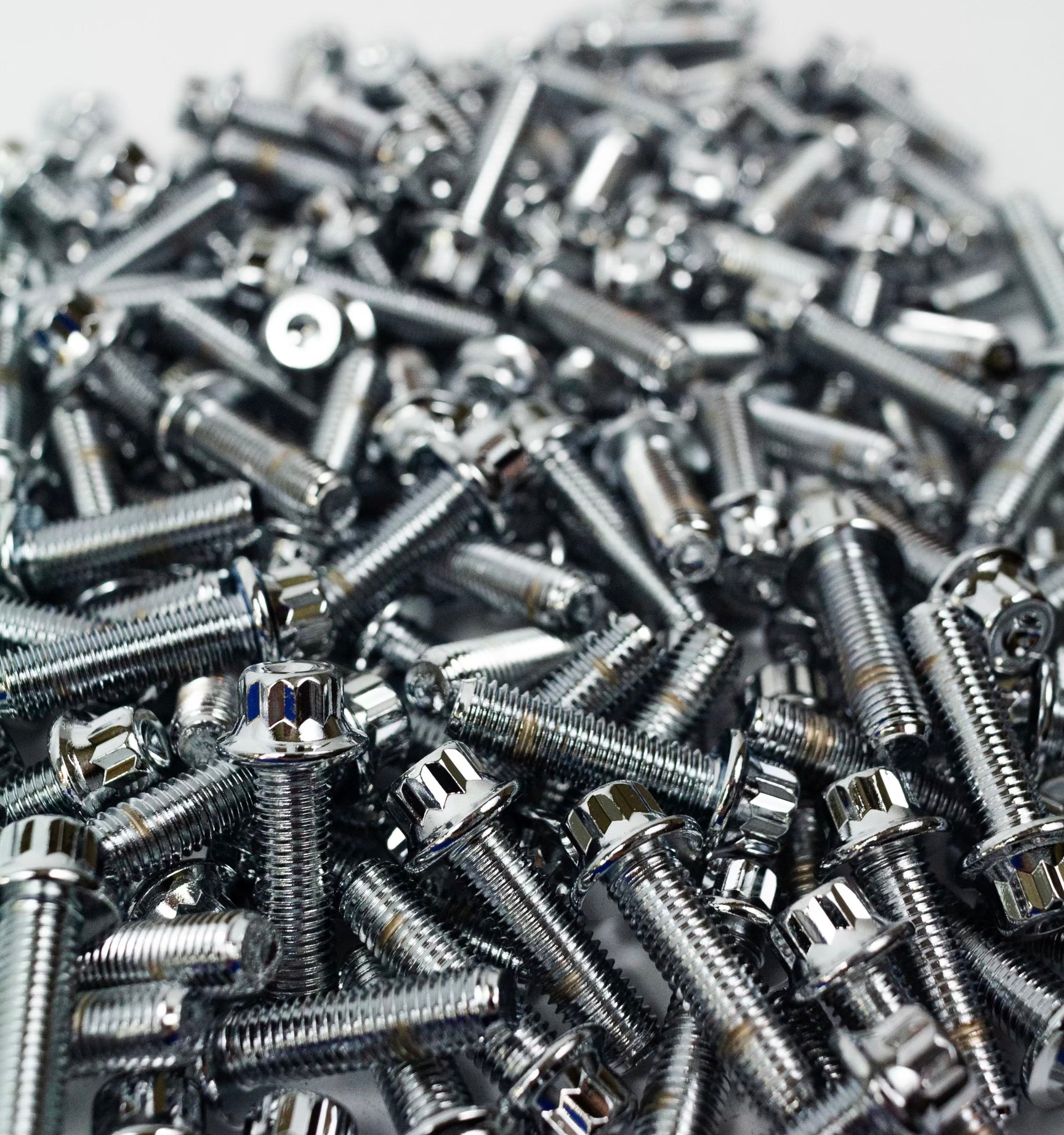 Assembly Hardware: M7 x 24mm Steel Split Rim Bolt (Chrome) (Sold 