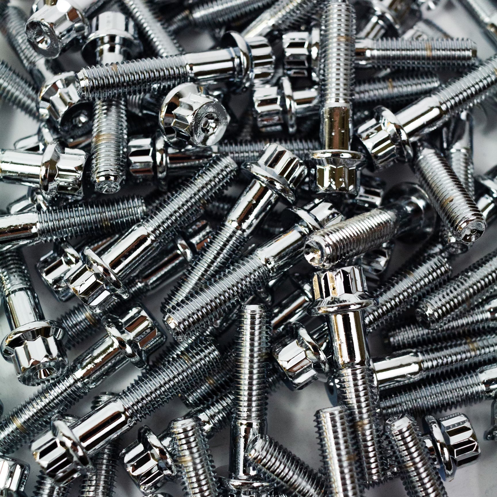 ピアスボルトセット クローム m7×32 160本 Assembly Hardware: M7 x 31mm Steel Split Rim Bolt (Chrome) (Sold