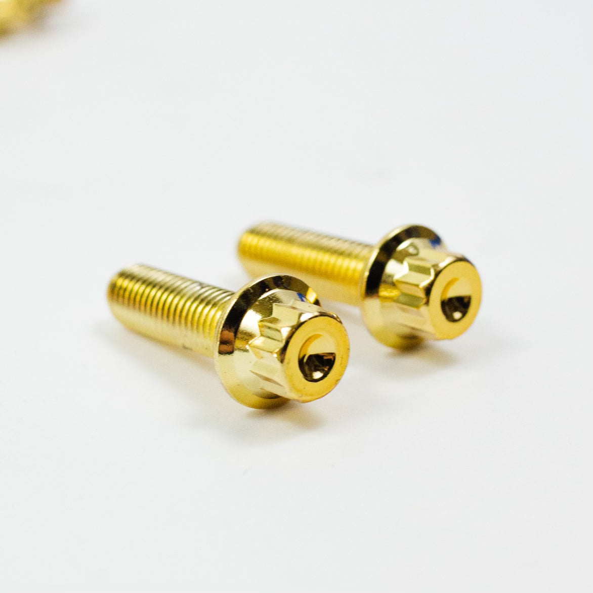 ENDBOSS GOLD 2個 Gold Bolts: M7x24mm – Ehrlich Wheel Works