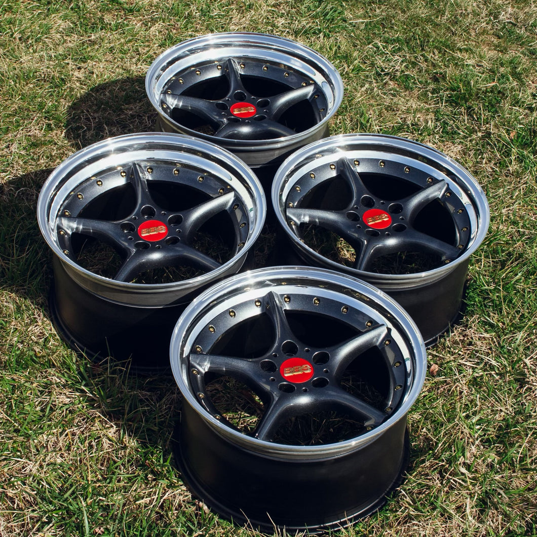 BMW Style 108 / BBS RT222 (3 Piece, Stepped Lip) - Ehrlich Wheel Works