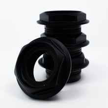 Load image into Gallery viewer, BBS RS Hex Caps: Half Height,Large Thread (72mm), &amp; Satin Black

